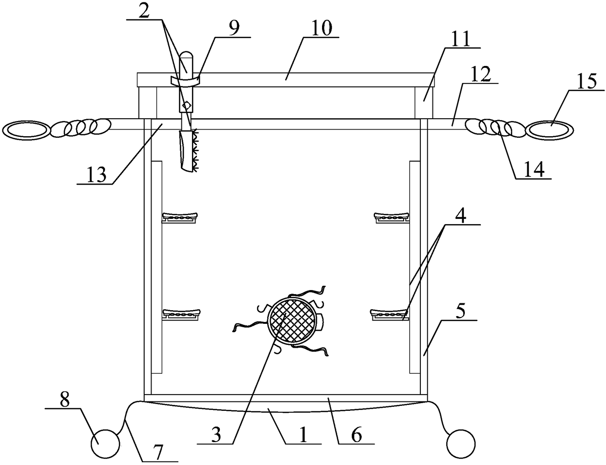 Aquaculture net cage easy to clean