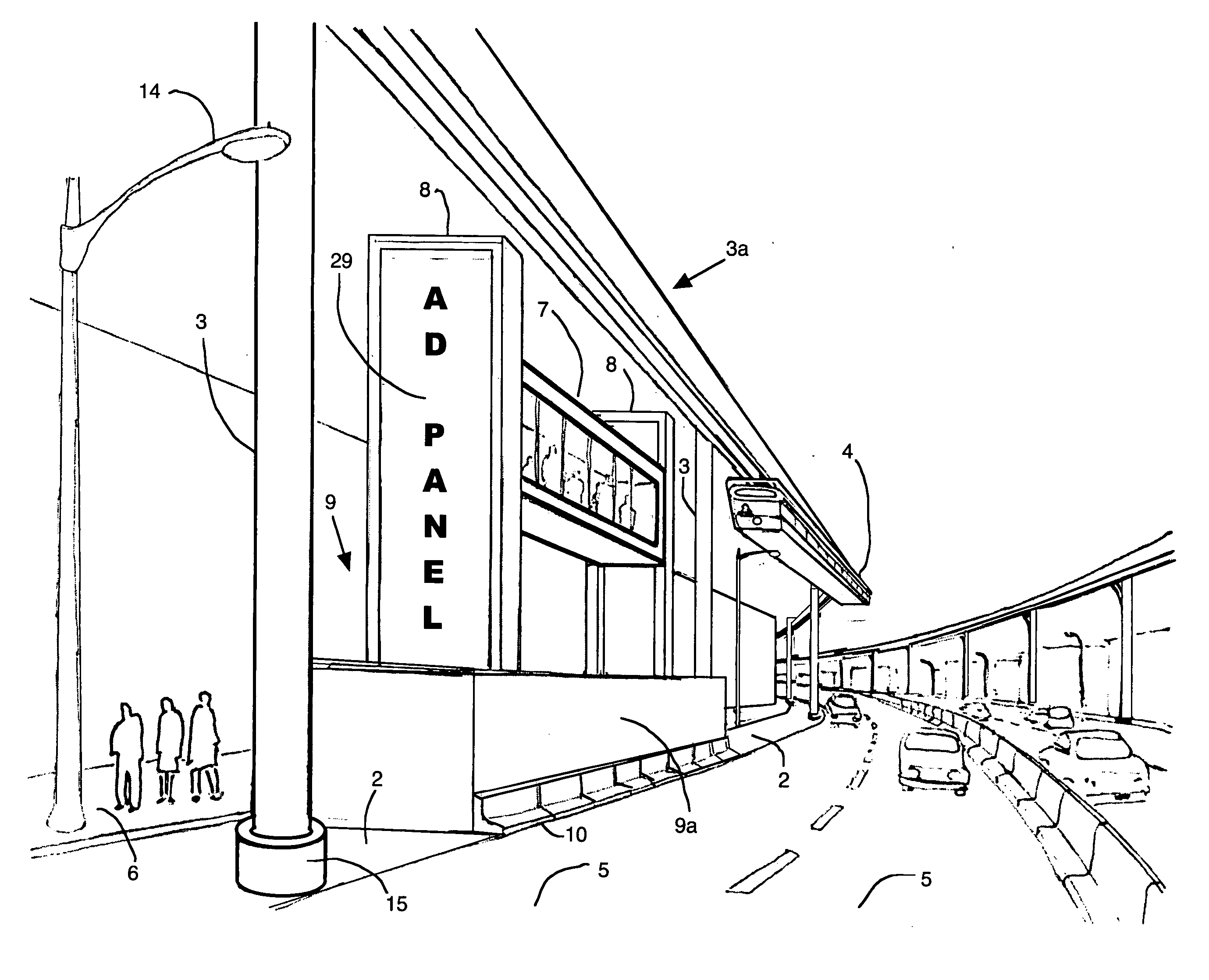 Elevated bus rapid transit system