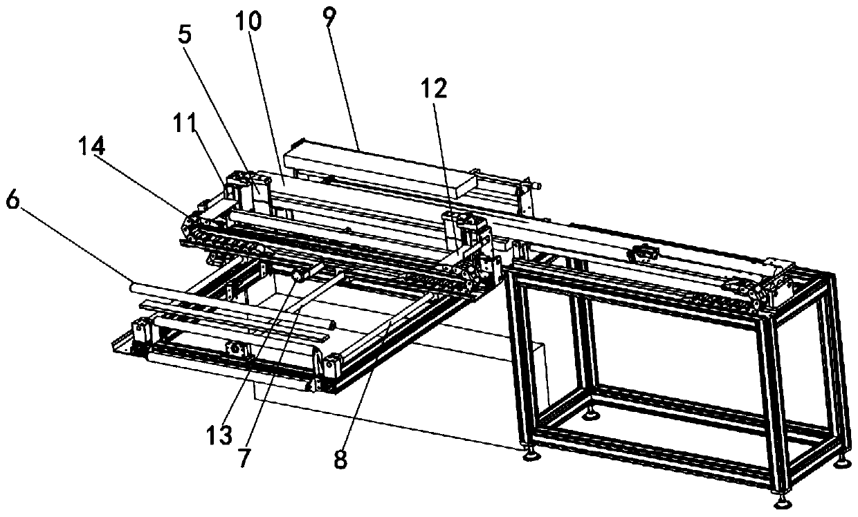 Automatic welding machine with belt baffle plate