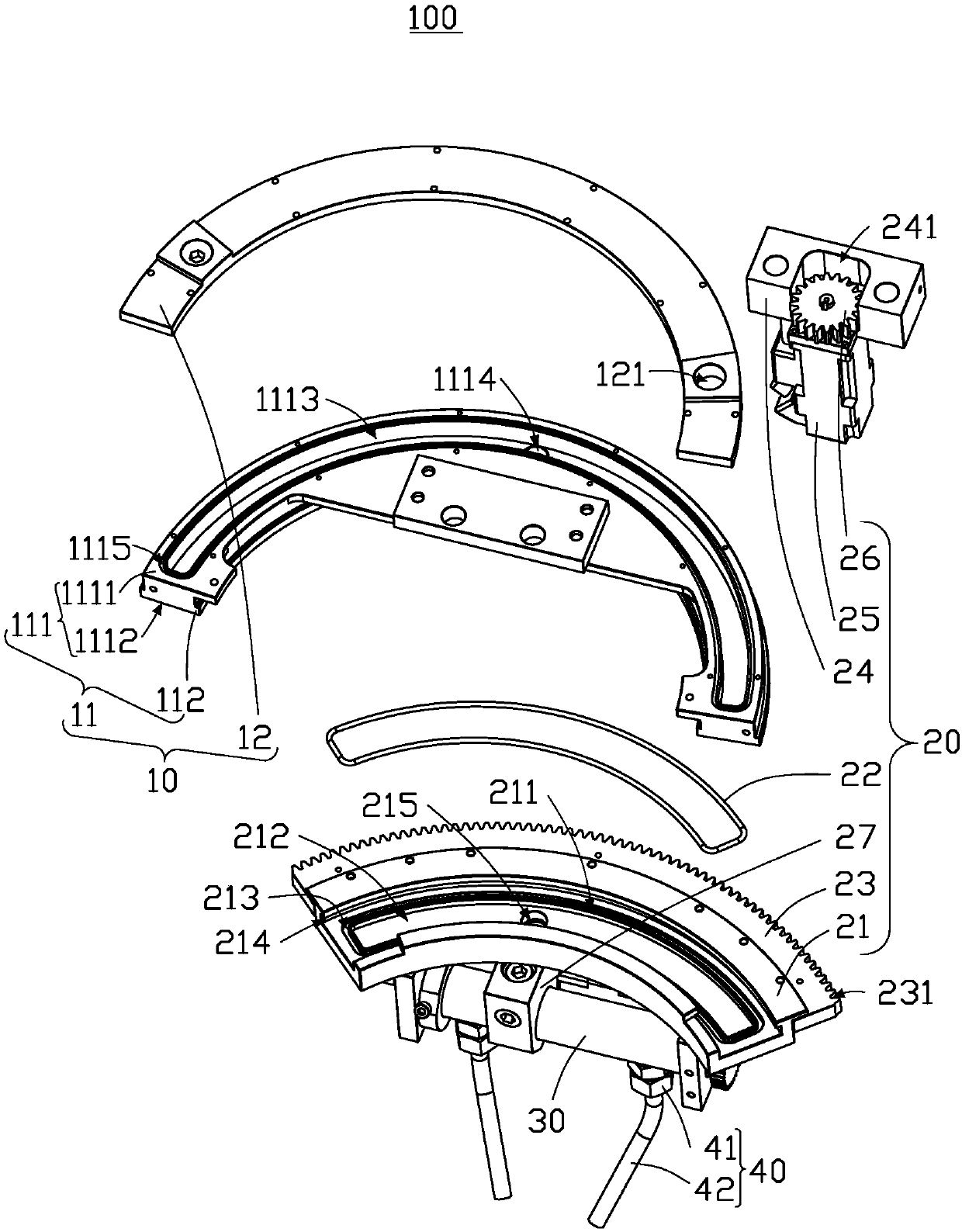 Spraying and cooling device