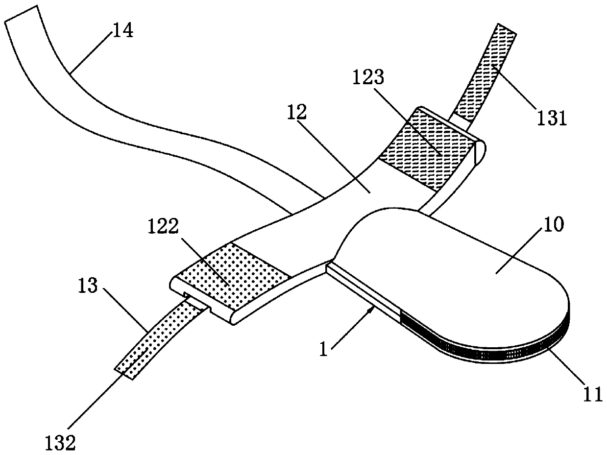 Restraint glove with vital sign monitoring function