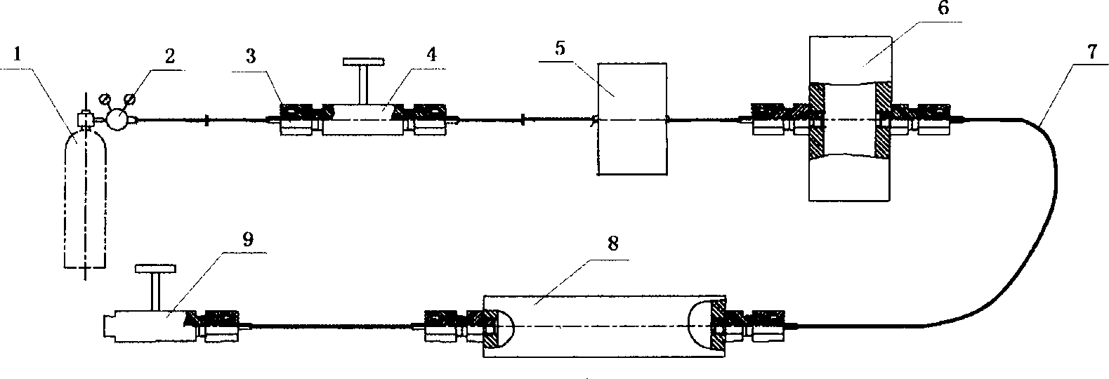 Trace air seal leakage method