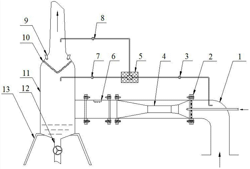 Ultrasonic-assisted spraying drainage and atomization dust removal device