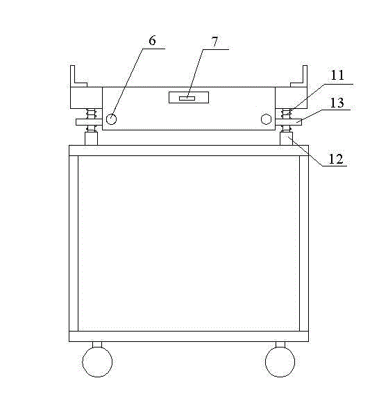 Special circuit breaker handcart for removable alternating-current metal enclosed switch cabinet