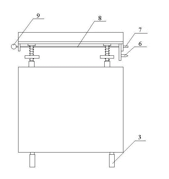 Special circuit breaker handcart for removable alternating-current metal enclosed switch cabinet