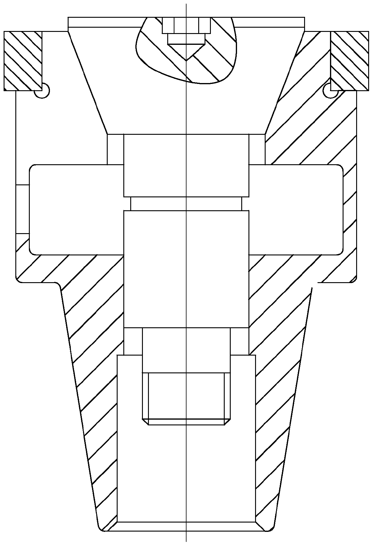 Processing method for silicon bronze solid retainer for short cylindrical roller bearing without outer ring rib