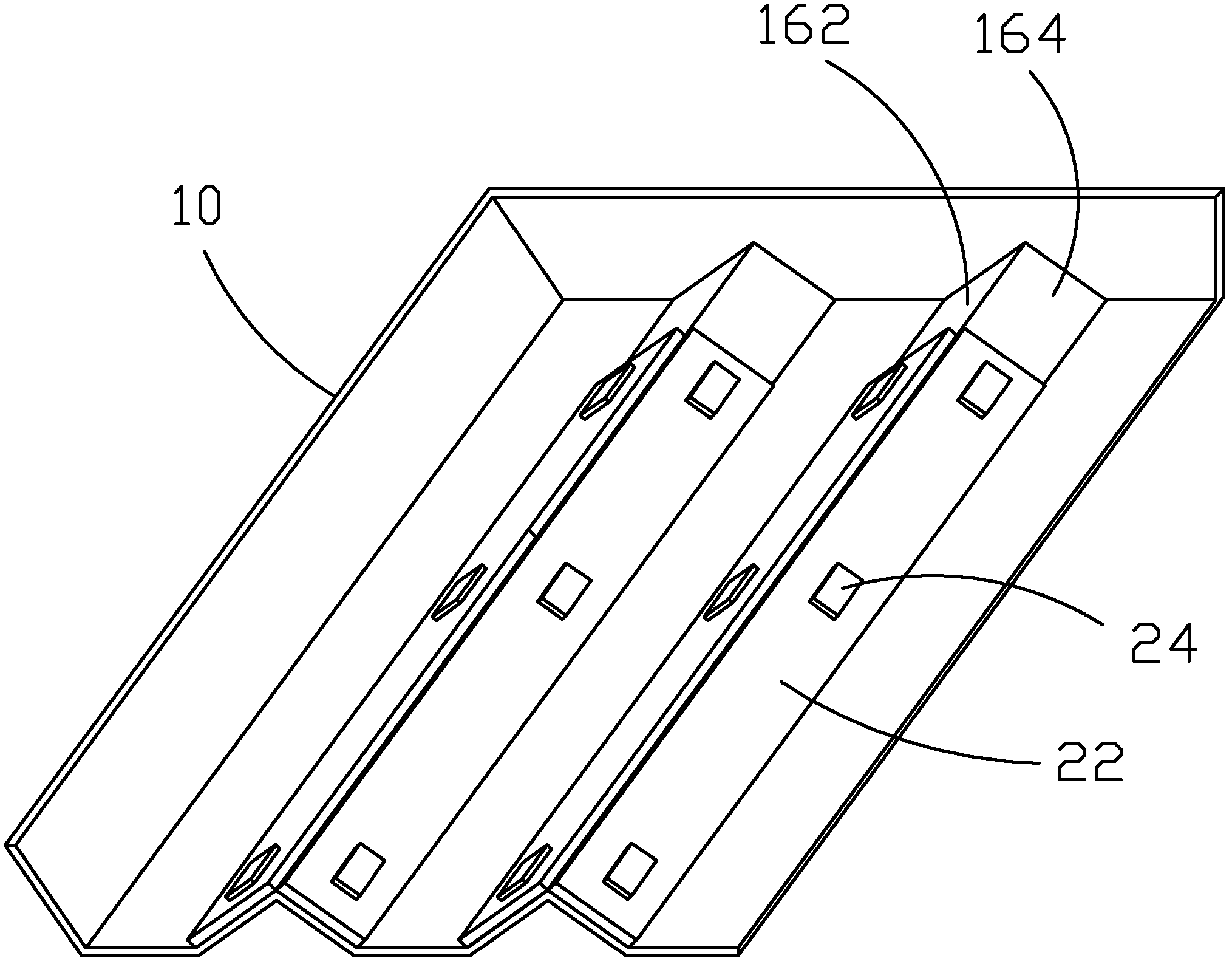 Direct type backlight module