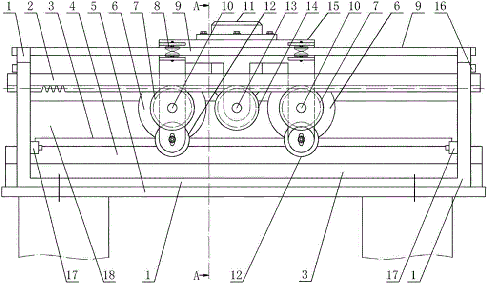 Surface cleaning device for solar cell module