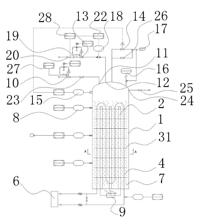 Hydrogen storing tank based on metal hydrogen storage principle