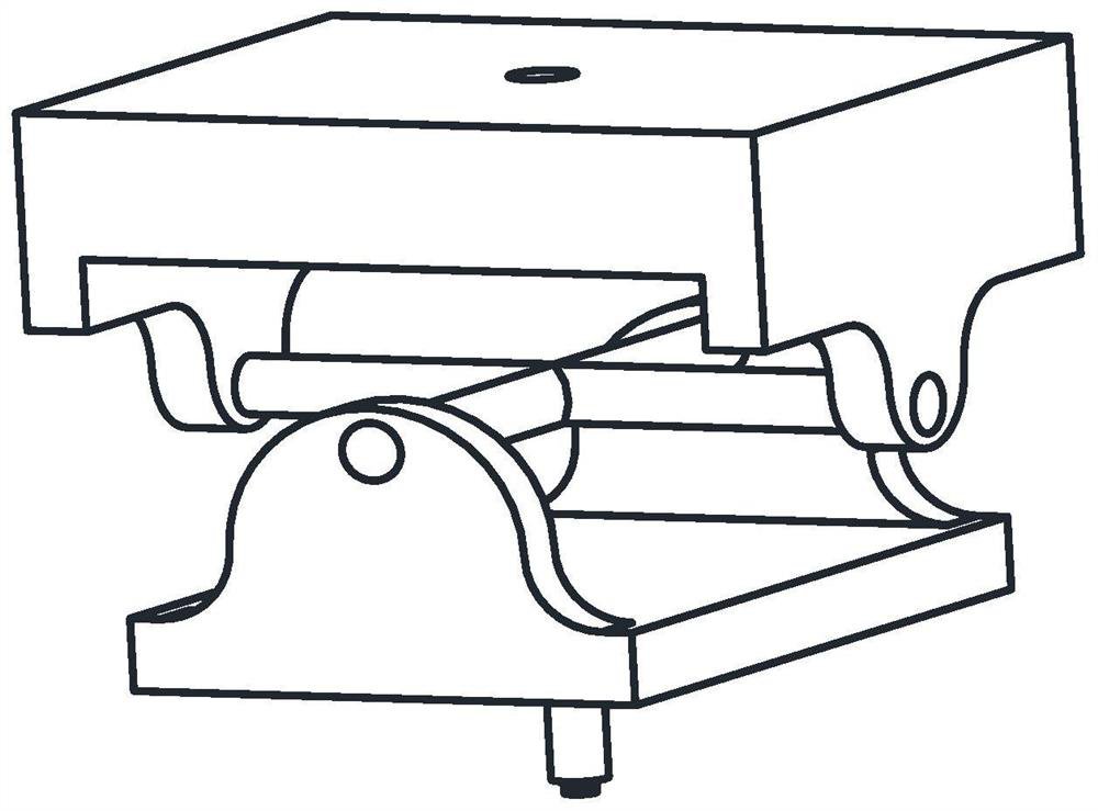 A piezoelectric intelligent dynamic shock absorber