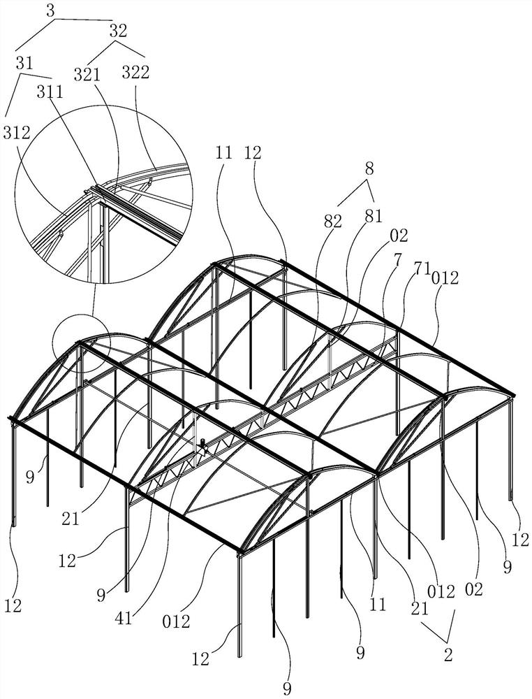 Greenhouse structure