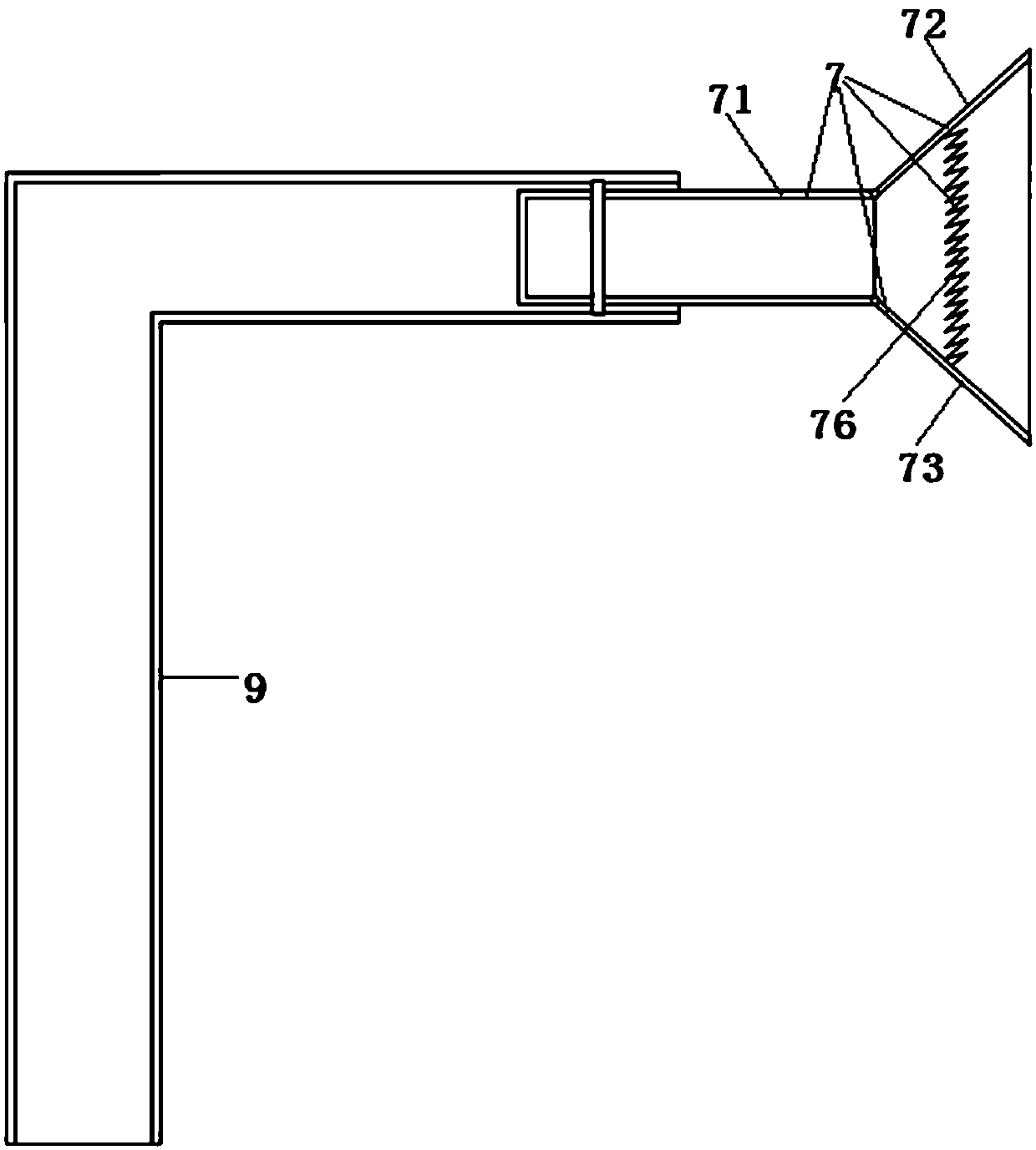 Fishing device and method for fish stock at medium and deep sea bottom