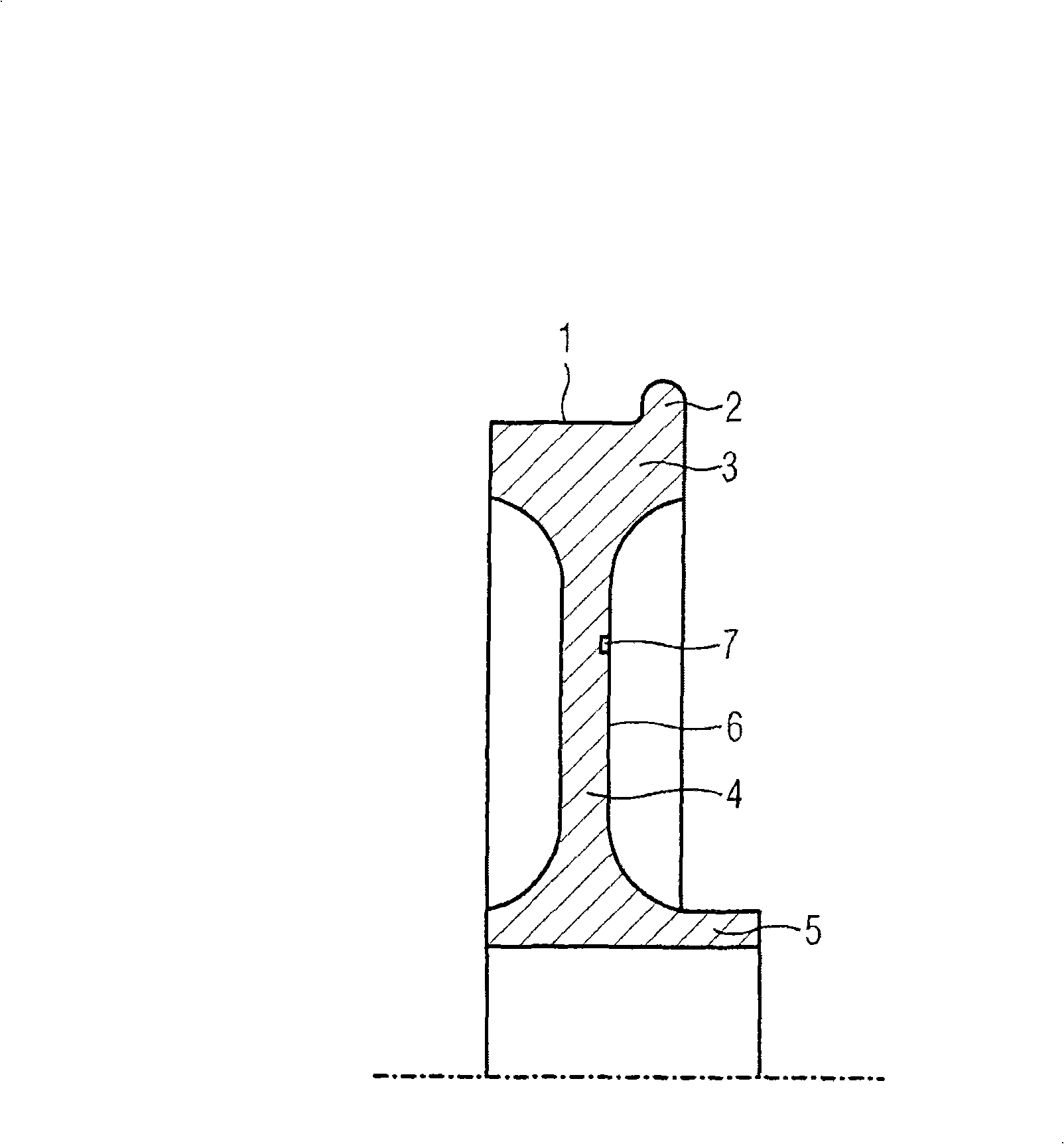 Device for braking a rail vehicle