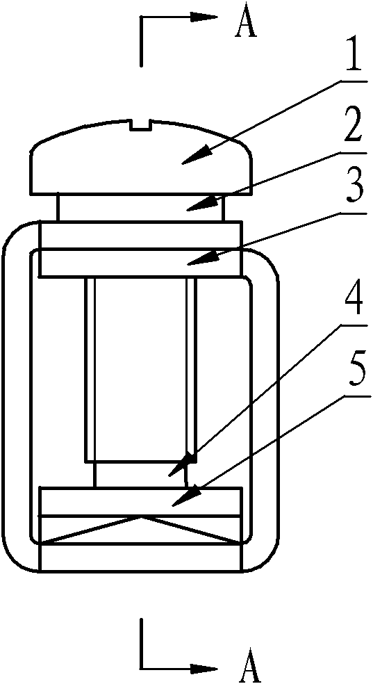 Screw assembling unit for reliable line-pressing of alternating-current contactor