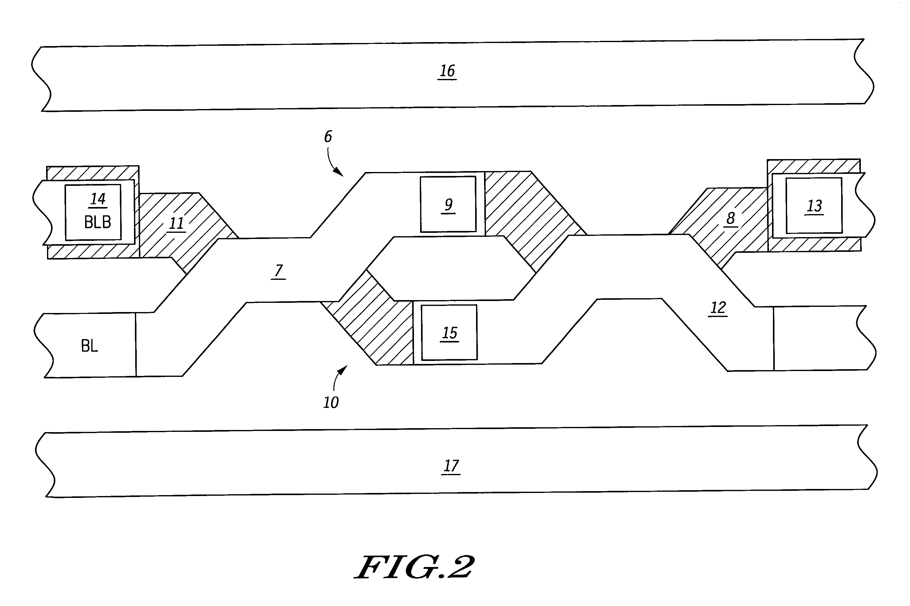 Integrated circuit having a balanced twist for differential signal lines