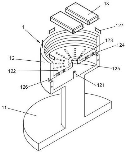 Multi-directional microminiature piezoelectric wind energy collector