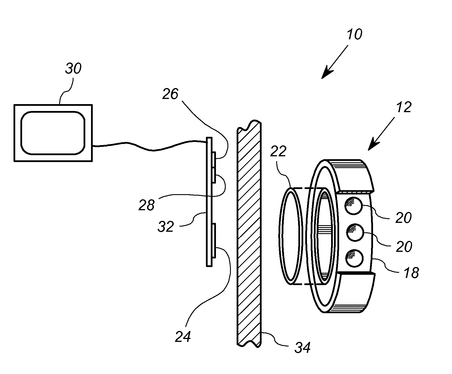 Wireless Sensor for Rotating Elements