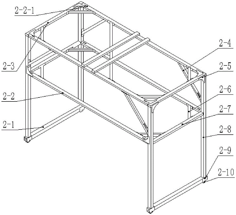 Lateral moving type double-layer parking equipment