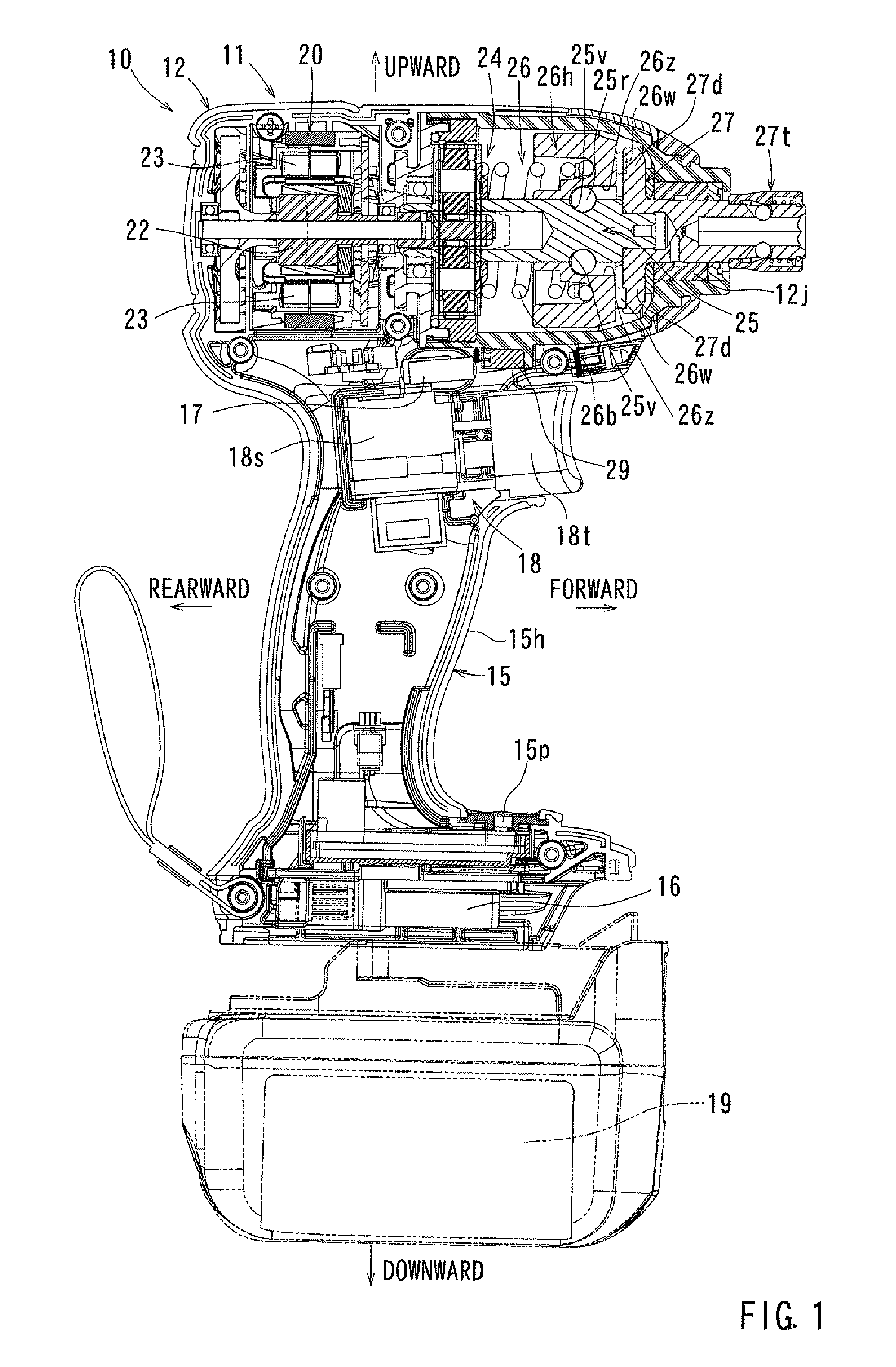 Rotary impact tool