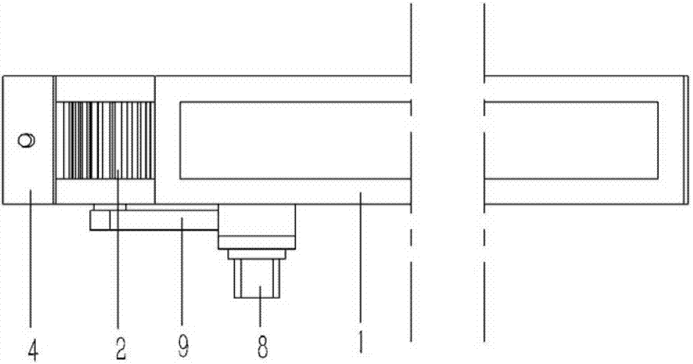 An automatic wire feeding device on a mechanical welding arm