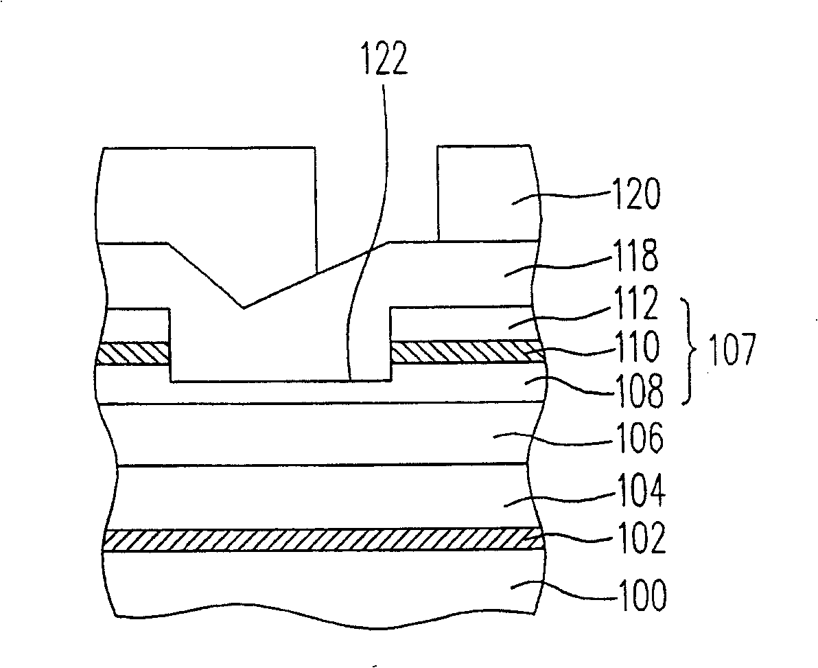 Method for producing double embedded structure