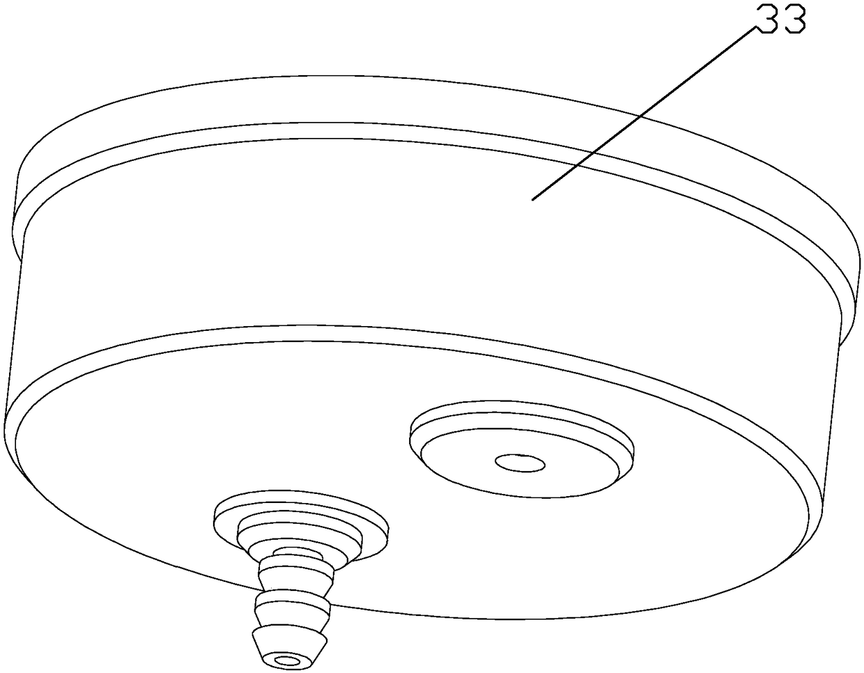 Continuous medicine filling injector