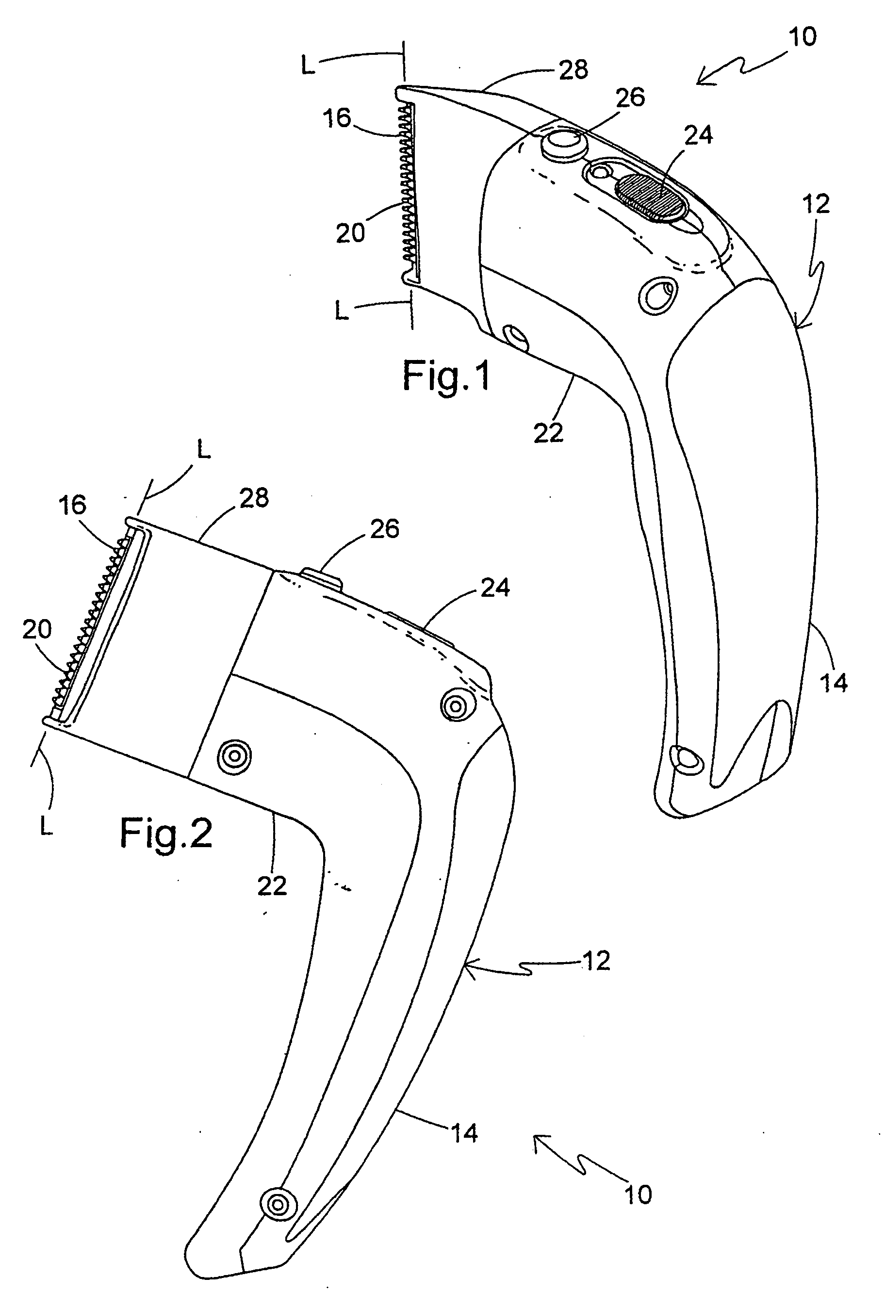 Hair trimmer for use in self-cutting or on others