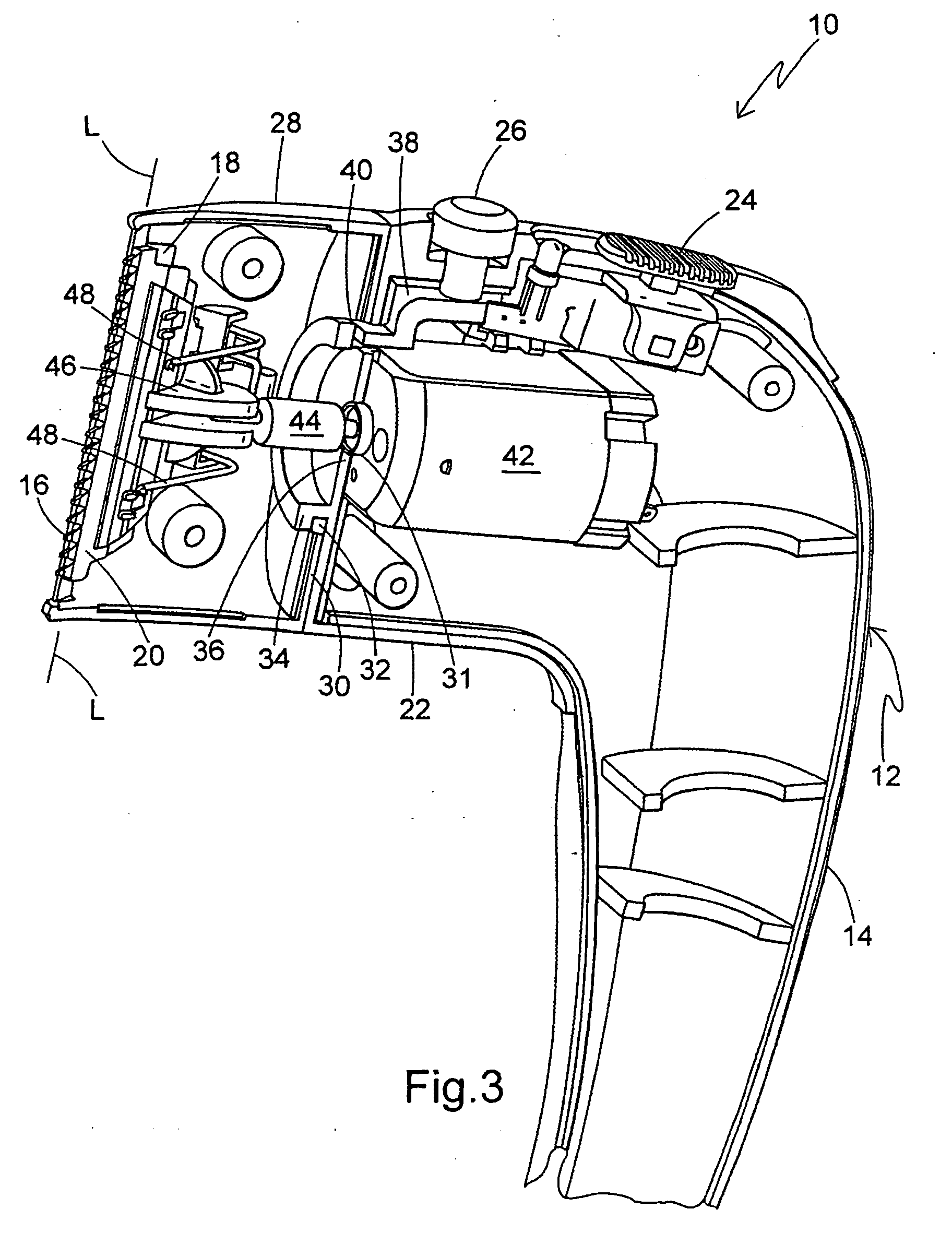 Hair trimmer for use in self-cutting or on others