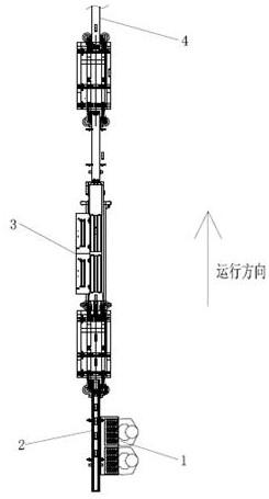 Powder filling and packaging equipment for special-shaped plastic box and filling process of powder filling and packaging equipment