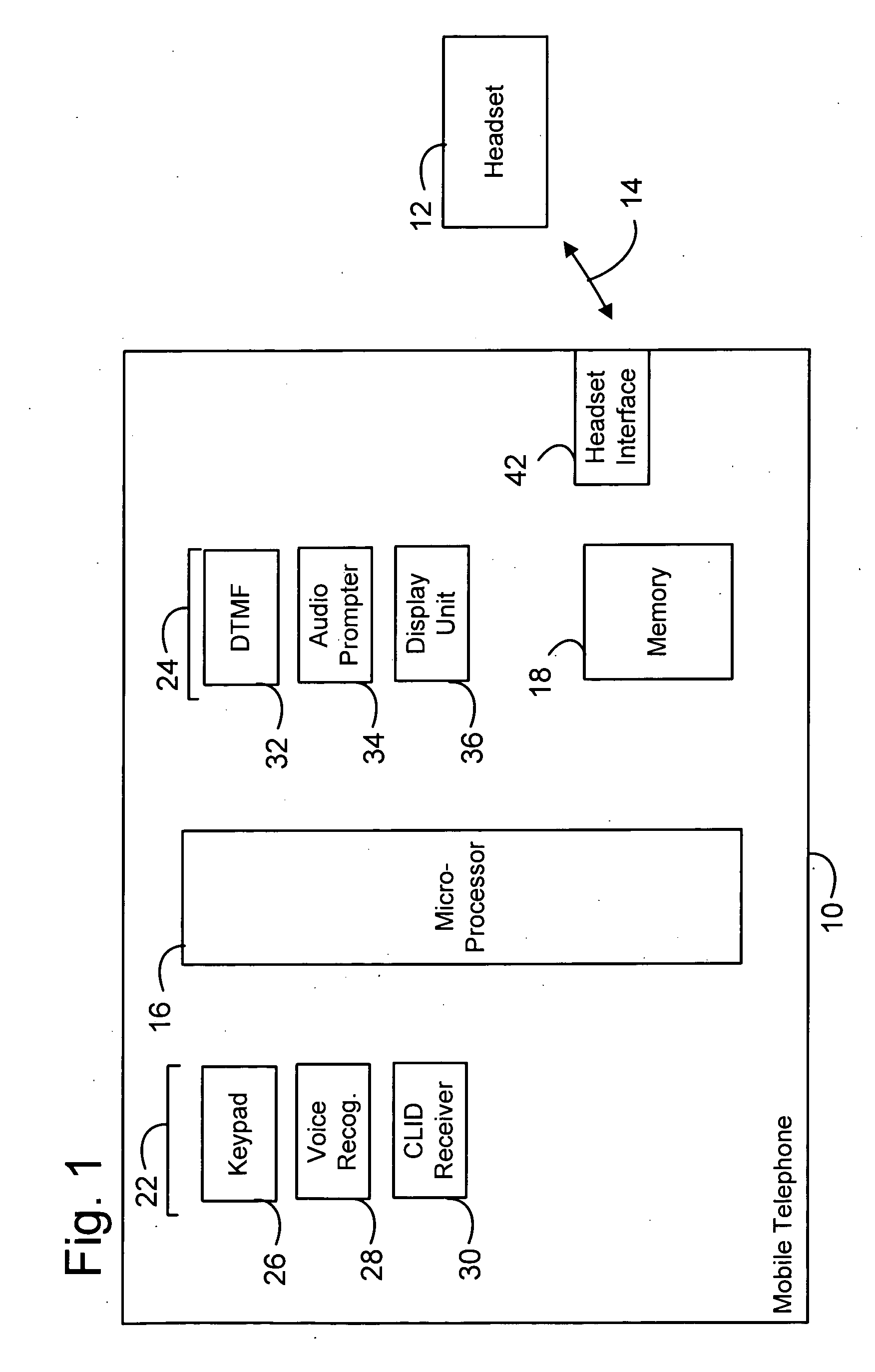 Audio caller ID for mobile telephone headsets