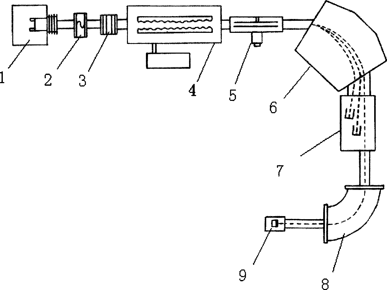 Mass spectrum equipment of accelerator, and method for measuring mass spectrum 14C of accelerator