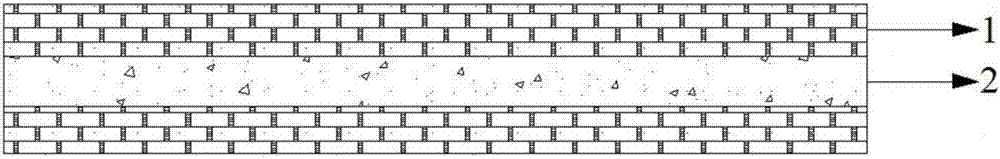 High-pressure decorative door sheet comprising wood base materials and preparation method of door sheet