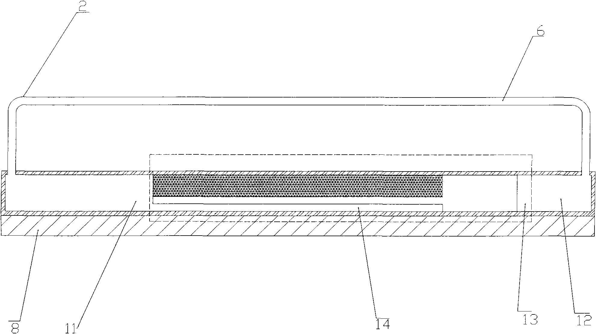 Heat dissipation device for notebook computer