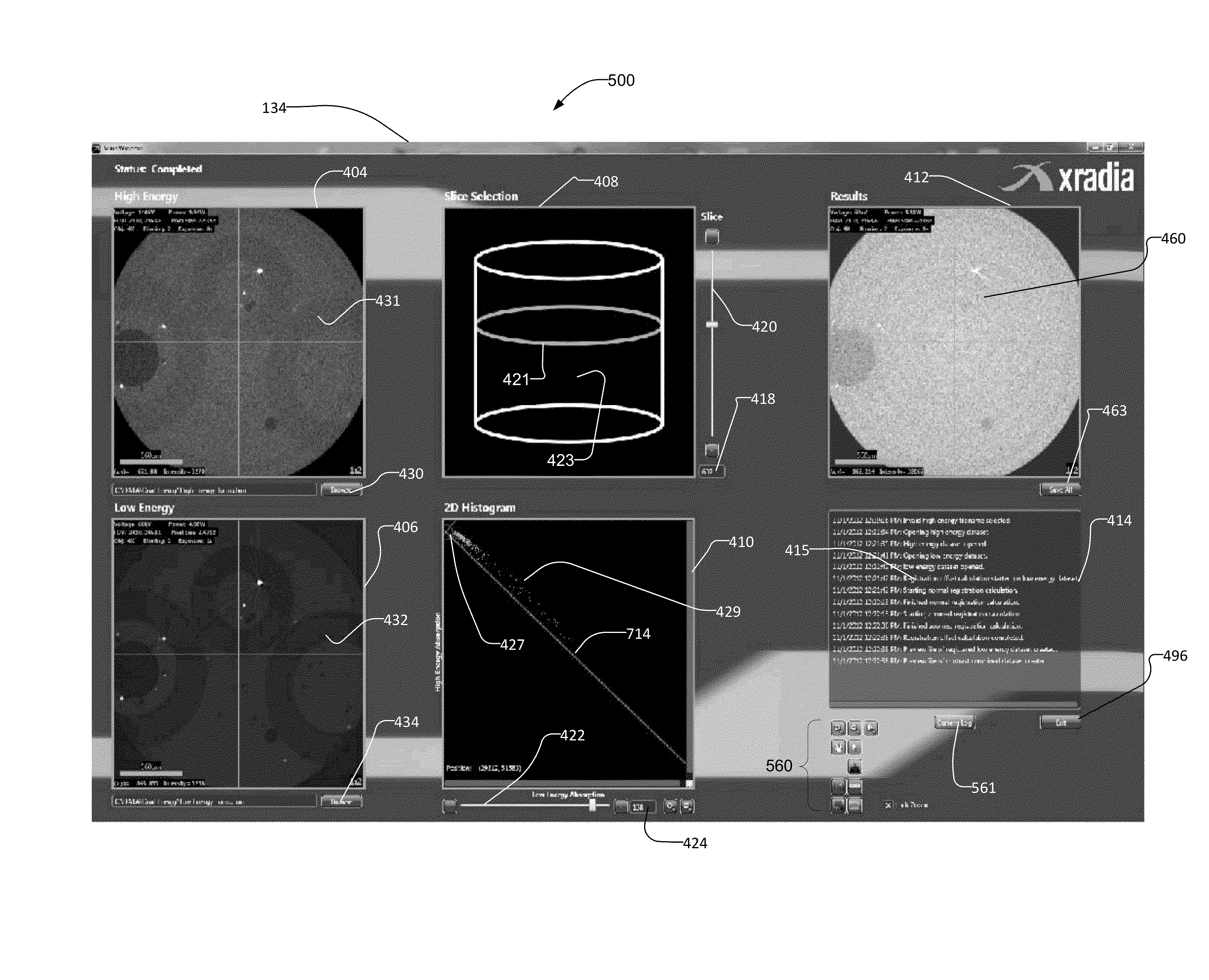 Multi Energy X-Ray Microscope Data Acquisition and Image Reconstruction System and Method