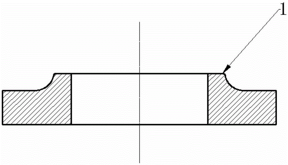 Forming method of large TC4 alloy die forging