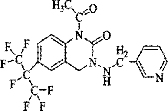 Diacylhydrazine pesticide compounded pesticidal composition