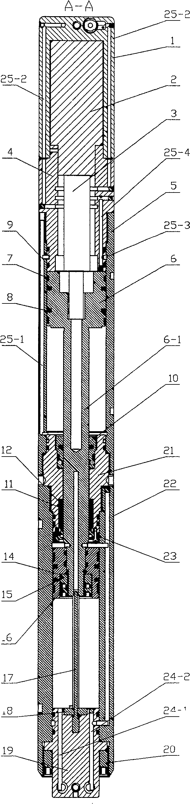 High-pressure mixing fluid pump