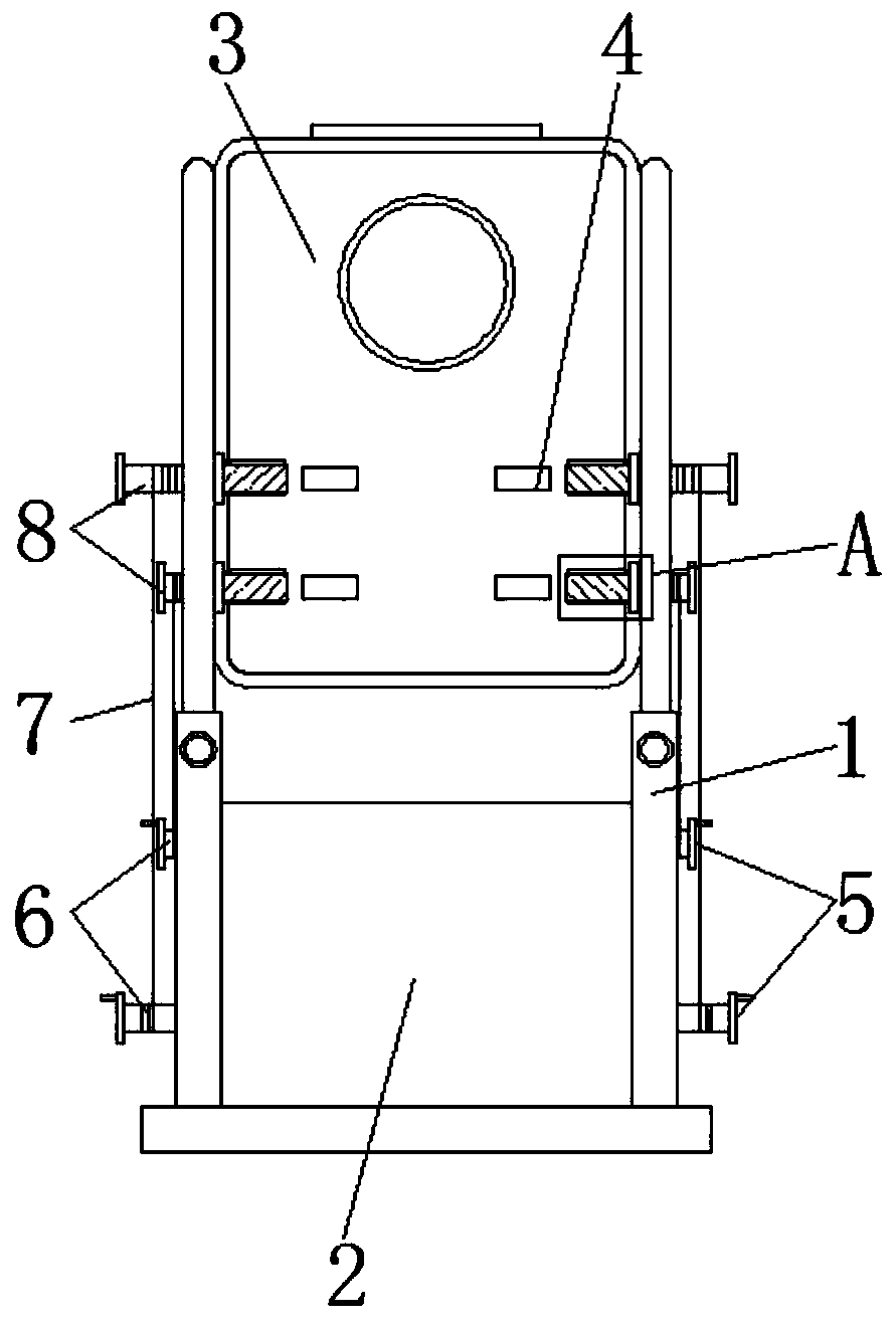 Over-standard alarm main body for deep well gas production