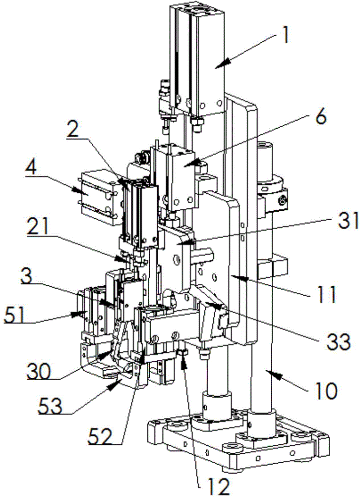 Cable neatening and dividing mechanism