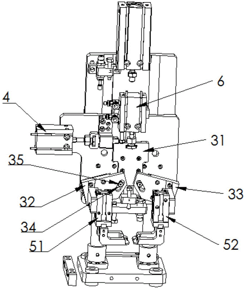 Cable neatening and dividing mechanism