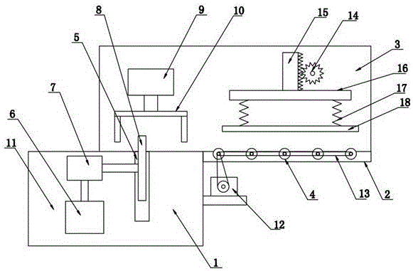 Board cutting machine with convenient feeding function