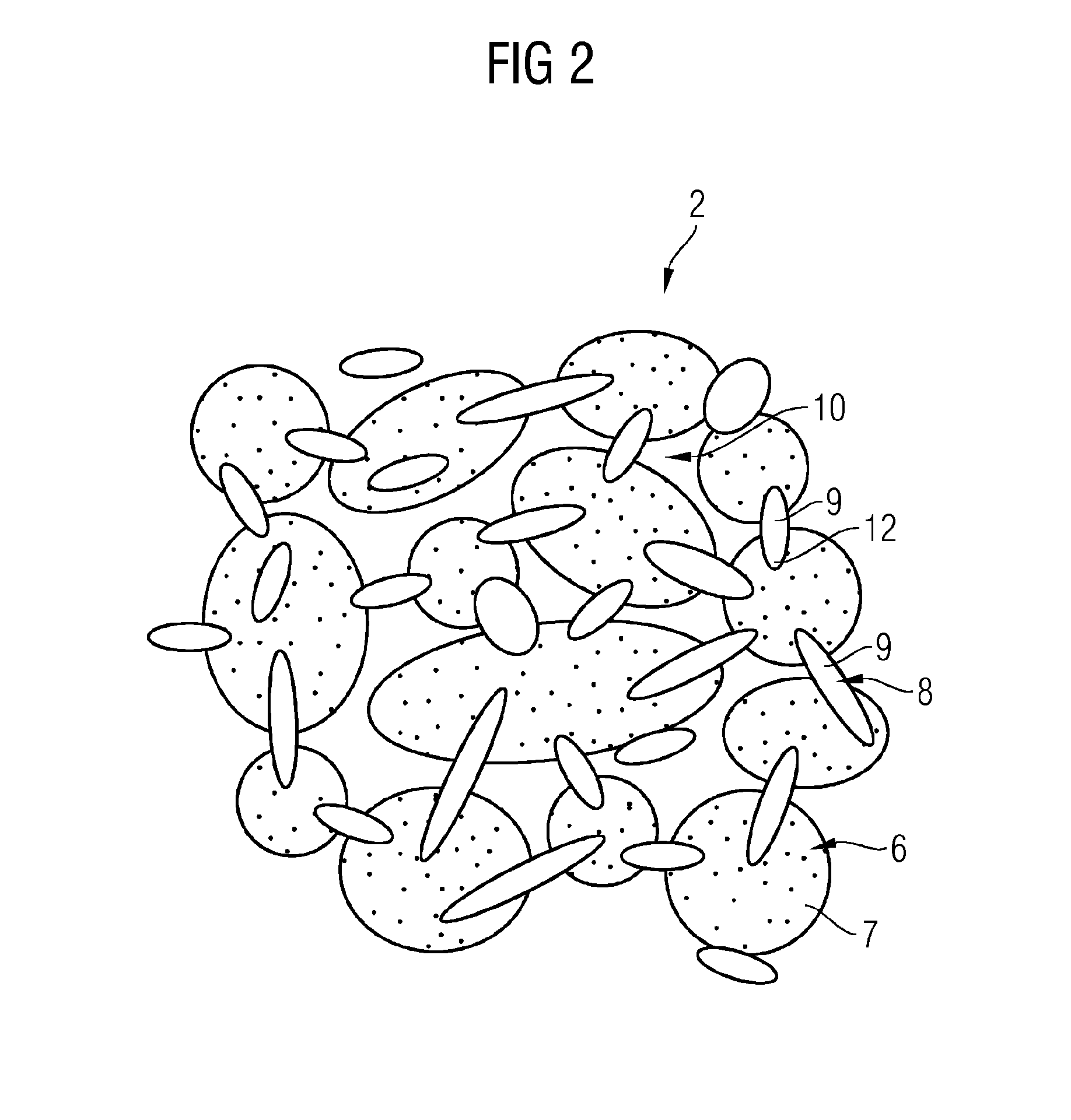 Storage structure of an electrical energy storage cell