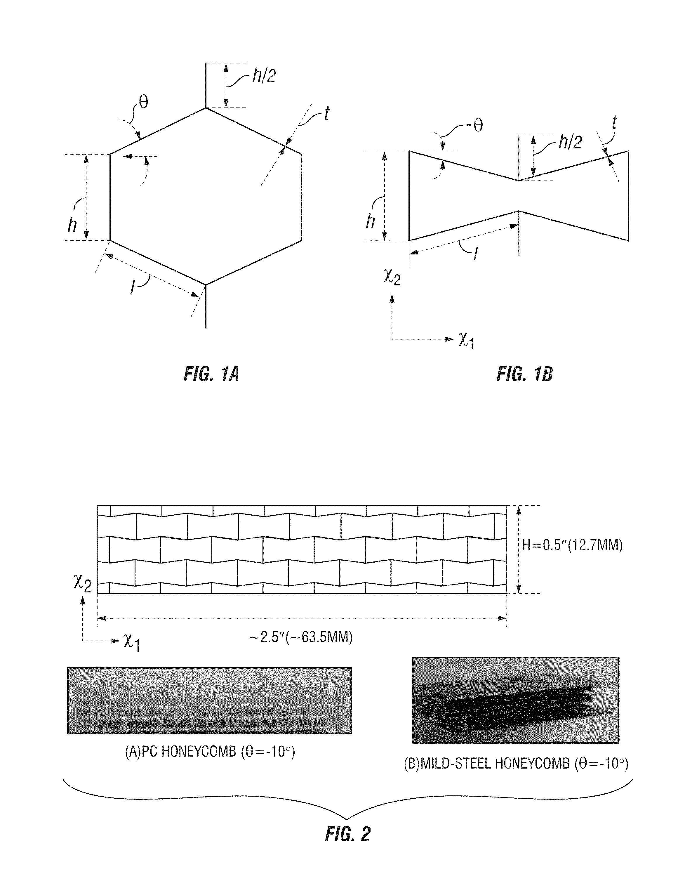 Honeycomb structures for high shear flexure