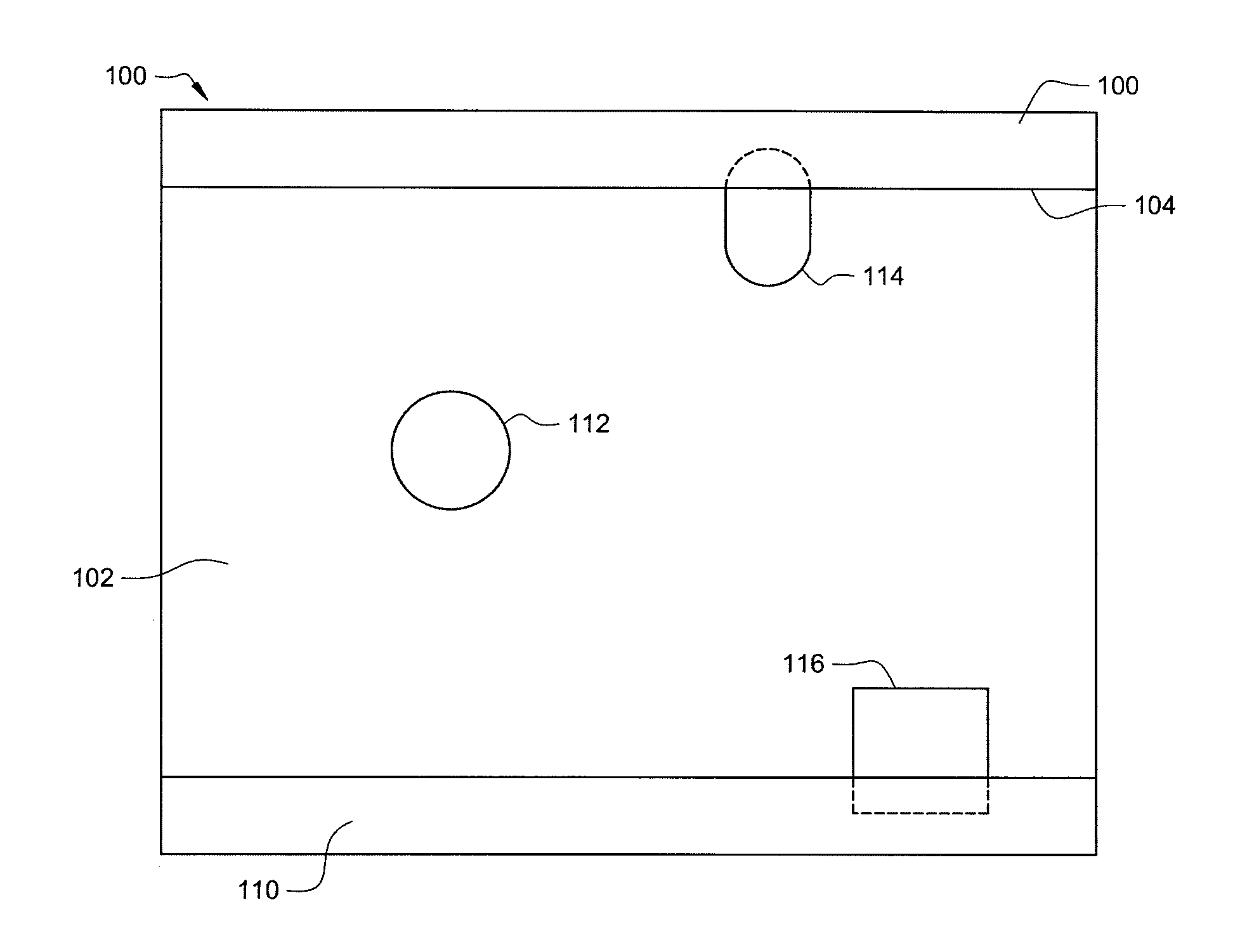 System and method for using off-screen mask space to provide enhanced viewing