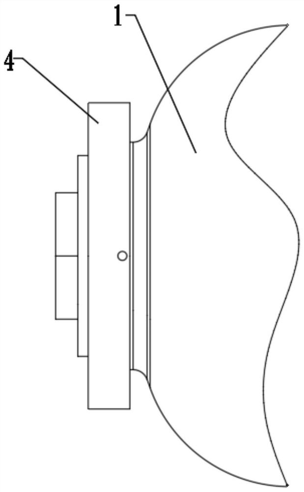 Three-dimensional mass center adjusting structure of solid rocket engine