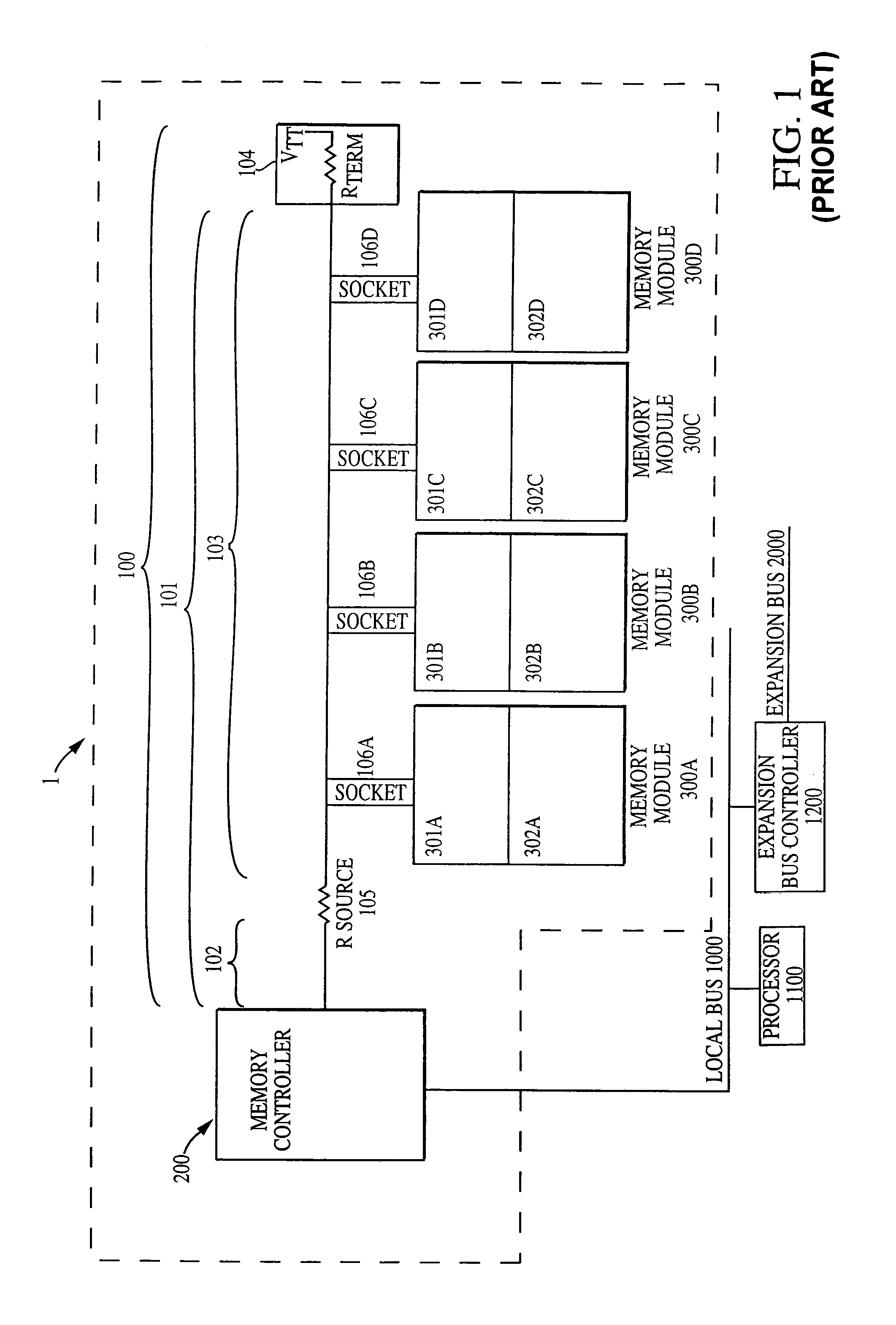 Capacitive multidrop bus compensation