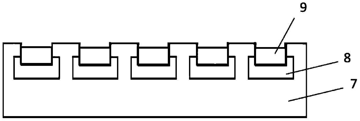 A multi-channel honeycomb array crucible with the same temperature field