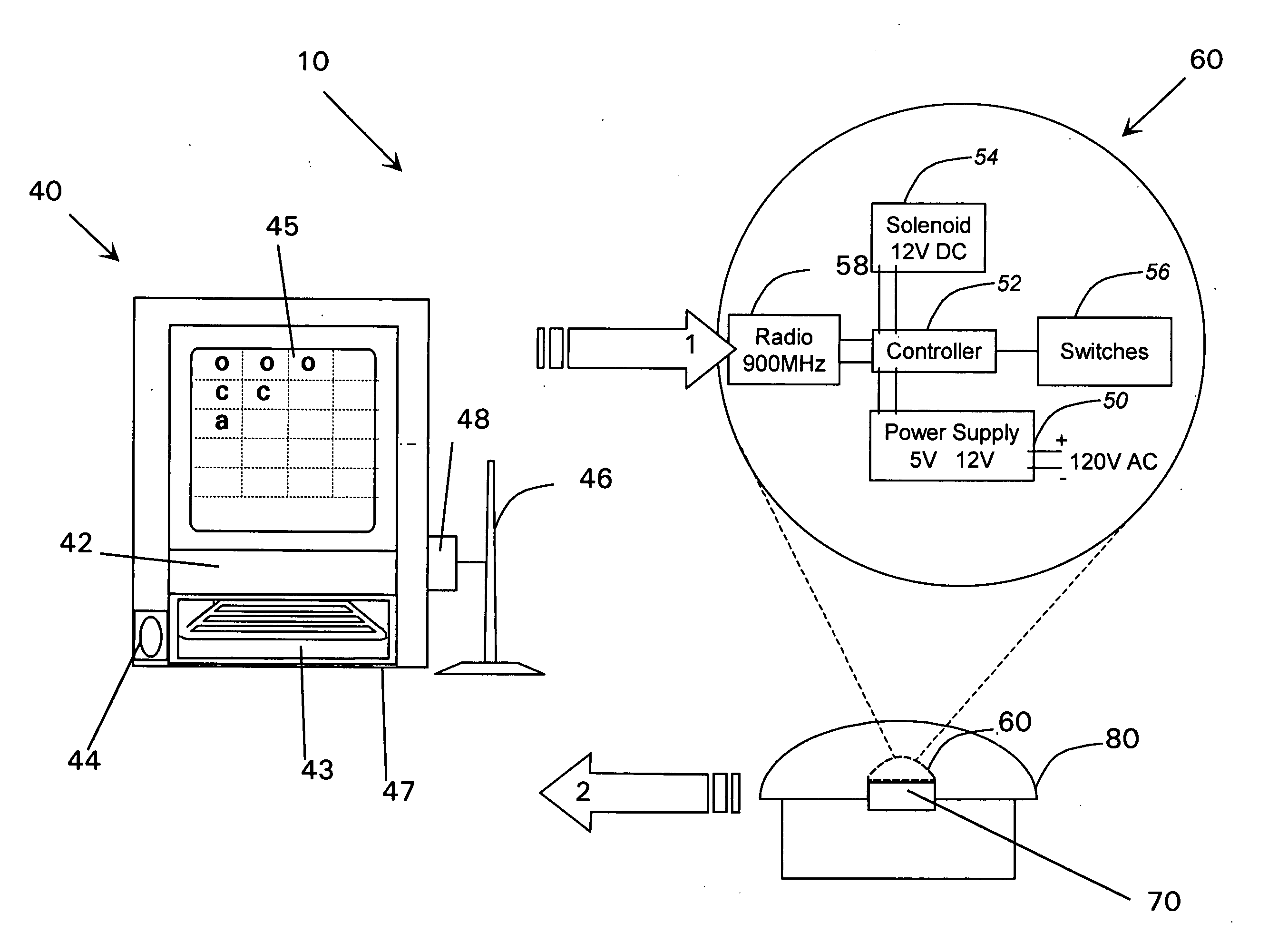 Gaming security system and associated methods for selectively granting access