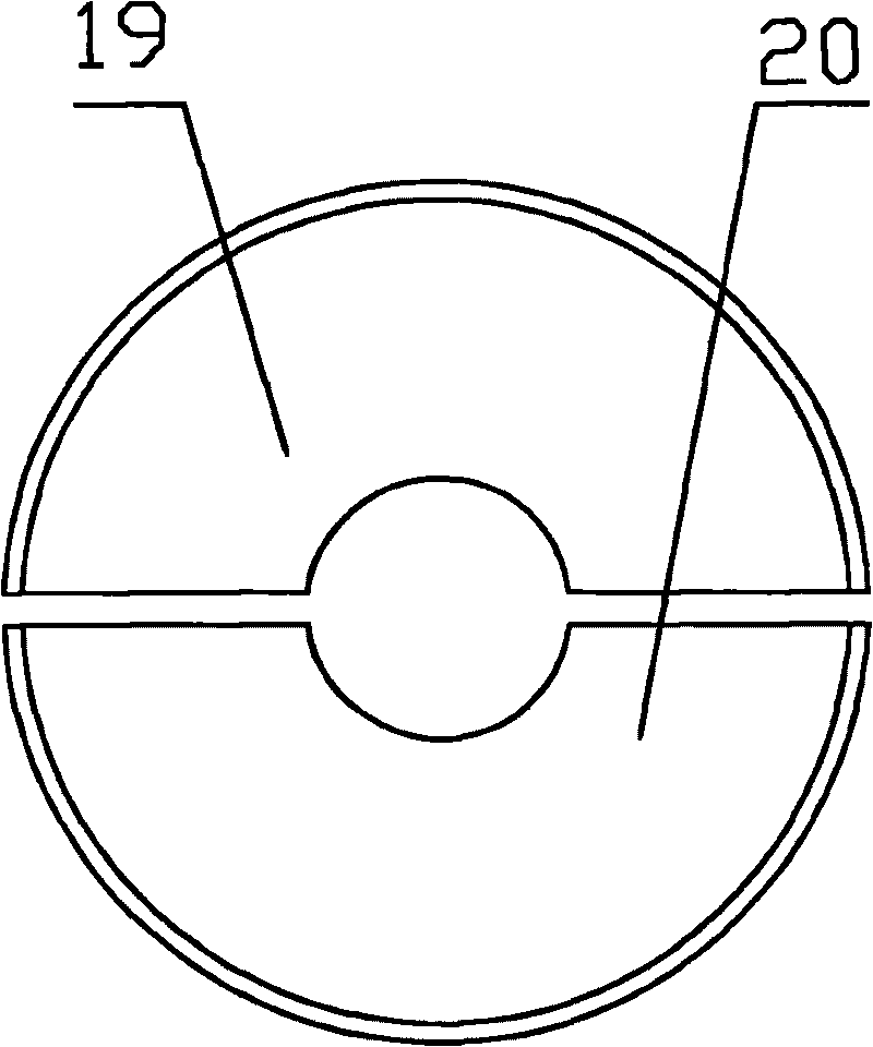 Direct-drive type permanent magnet synchronous motor dedicated to mine hoister