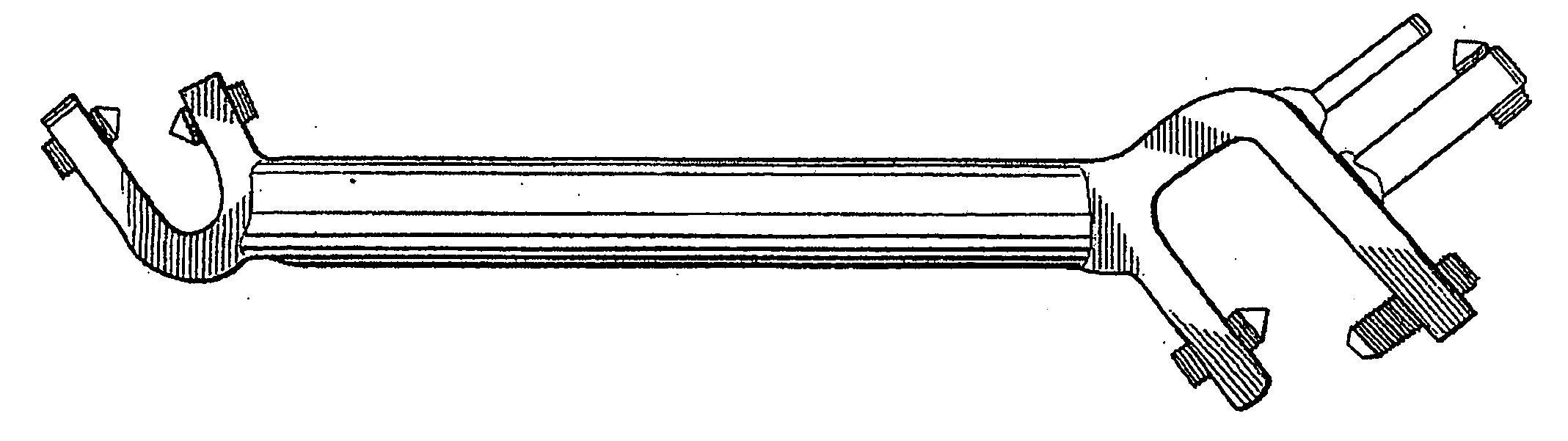 Sheet stock and pipe handling tool